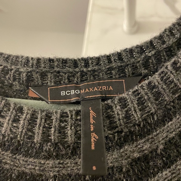 BCBG fit and flare sweater dress shirtsleeve - Picture 3 of 3